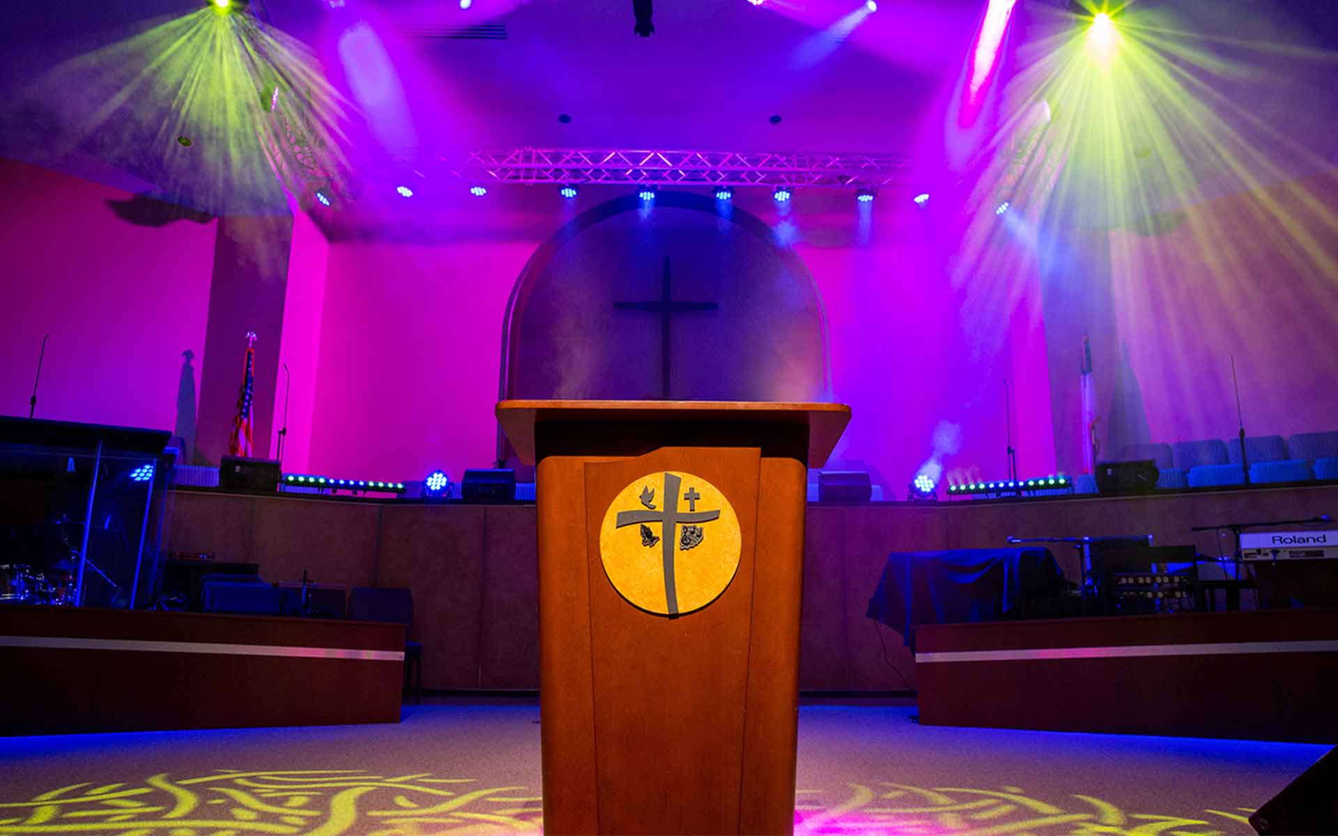 Tabernacle of Praise sanctuary